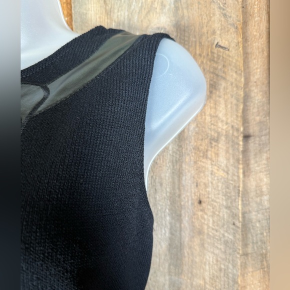 St. John Collection Black Knit Dress - Size 6 - Picture 3 of 11